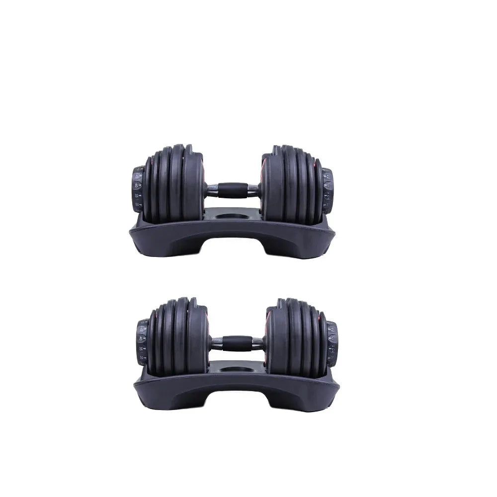 Pro Adjustable Dial Dumbbell Set (24 kg)