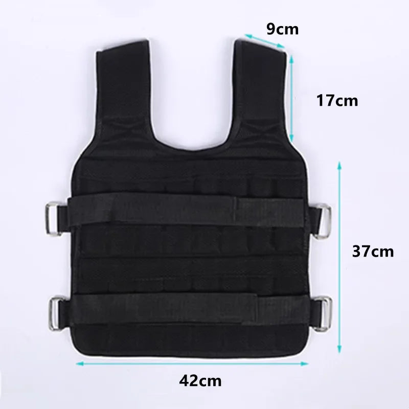 Adjustable Weighted Training Vest (30kg Max)