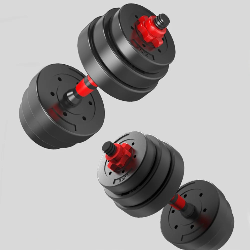 2-in-1 Adjustable Dumbbell & Barbell Set (20 kg)