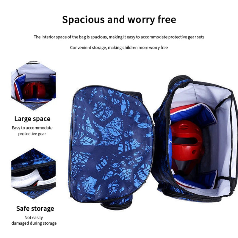 Large Water-Resistant Gym Backpack & Gear Bag