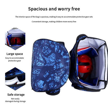 Large Water-Resistant Gym Backpack & Gear Bag