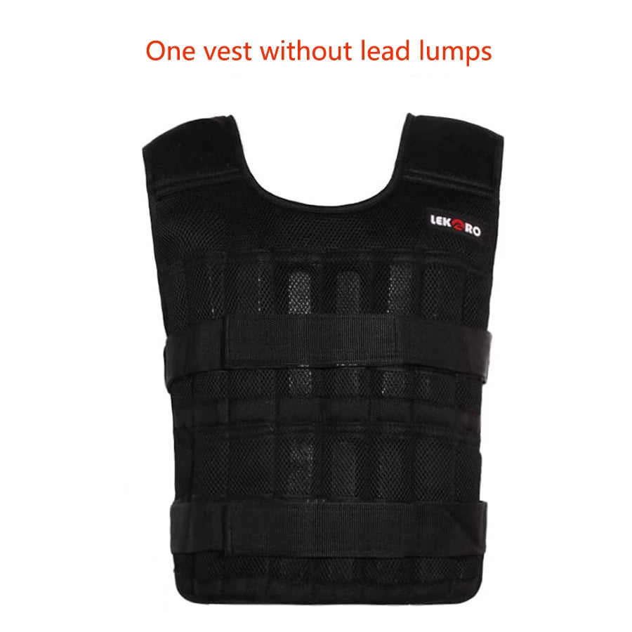 Men's Adjustable Weighted Training Vest (20kg Max)