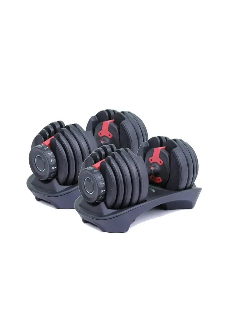 Pro Adjustable Dial Dumbbell Set (24 kg)