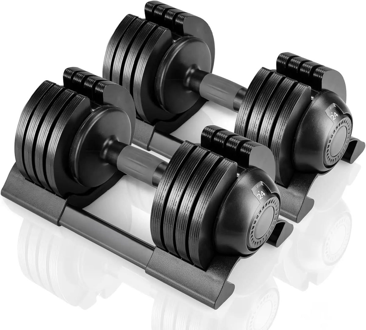 Adjustable Smart Dumbbell Set (10/20/24 kg)