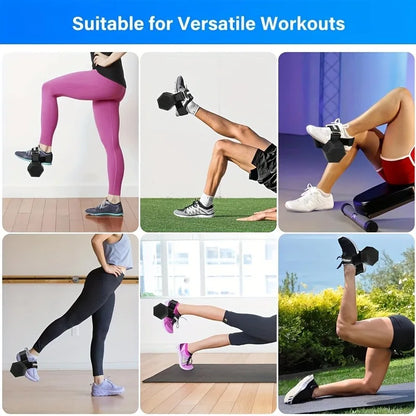 Adjustable Ankle Straps for Dumbbell Workouts