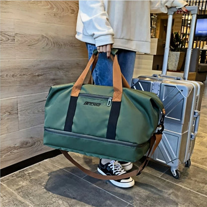 Large Capacity Waterproof Gym Duffle Bag