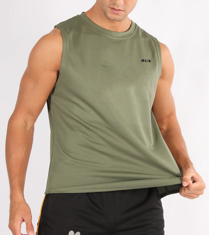 Men's Quick-Dry Sleeveless Training Shirt