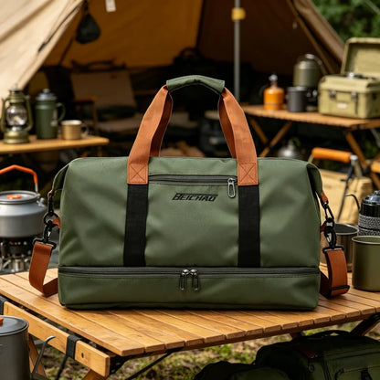 Large Capacity Waterproof Gym Duffle Bag