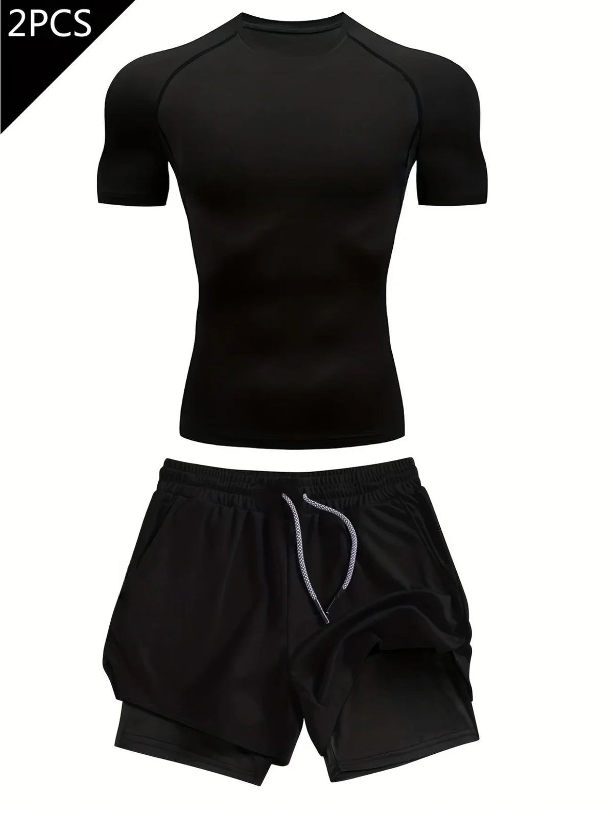 Men's 2-Piece Athletic Performance Workout Set