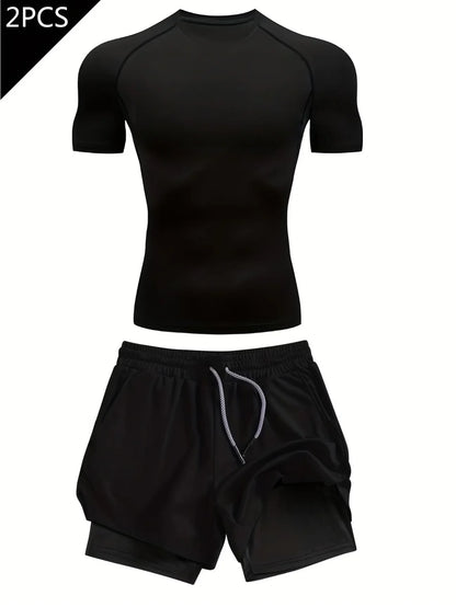 Men's 2-Piece Athletic Performance Workout Set