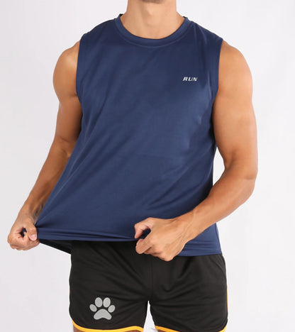 Men's Quick-Dry Sleeveless Training Shirt