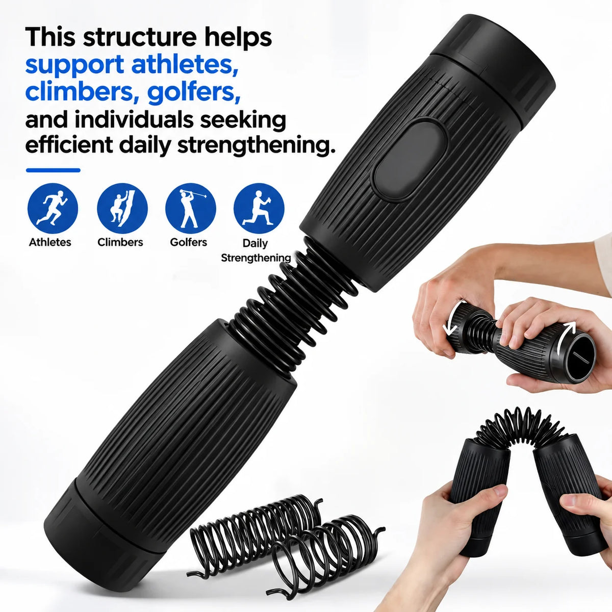 Adjustable Forearm & Wrist Twist Bar