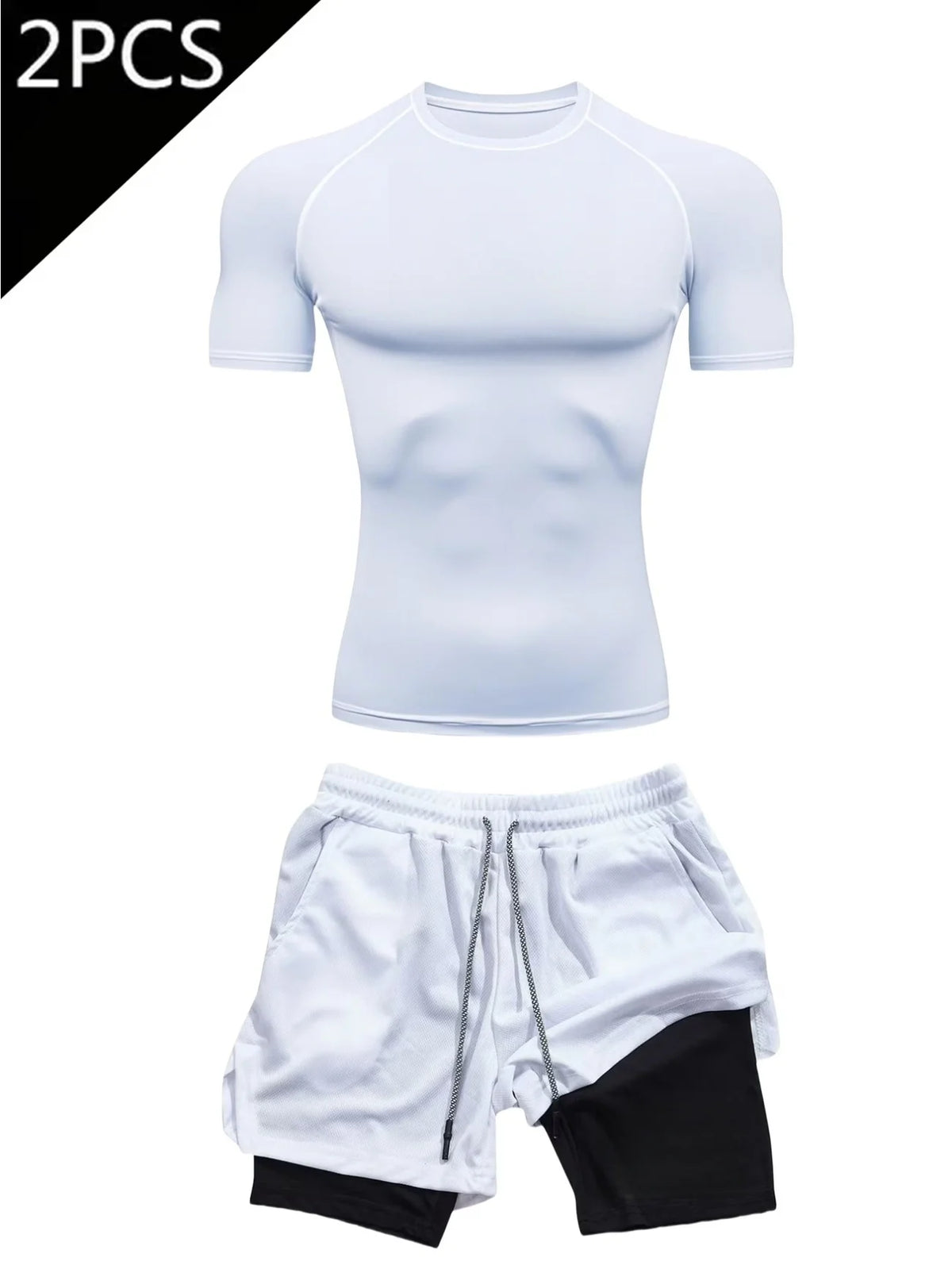Men's 2-Piece Athletic Performance Workout Set