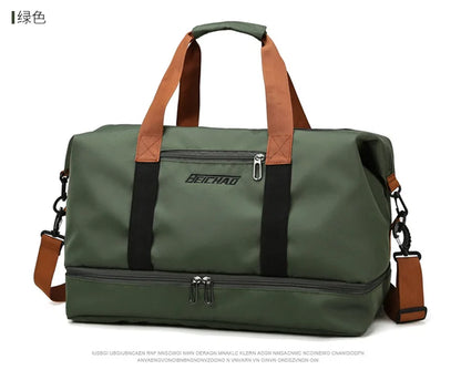 Large Capacity Waterproof Gym Duffle Bag
