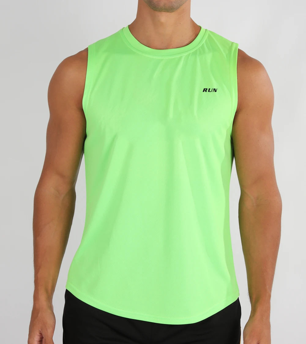 Men's Quick-Dry Sleeveless Training Shirt