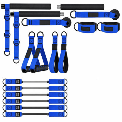 Portable Pilates Bar Kit with Resistance Bands