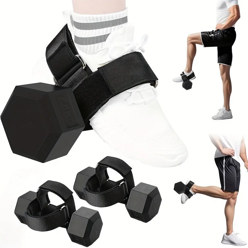 Adjustable Ankle Straps for Dumbbell Workouts