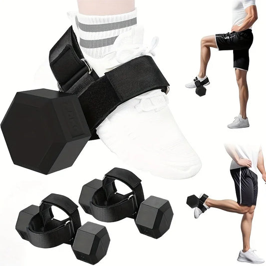 Adjustable Ankle Straps for Dumbbell Workouts
