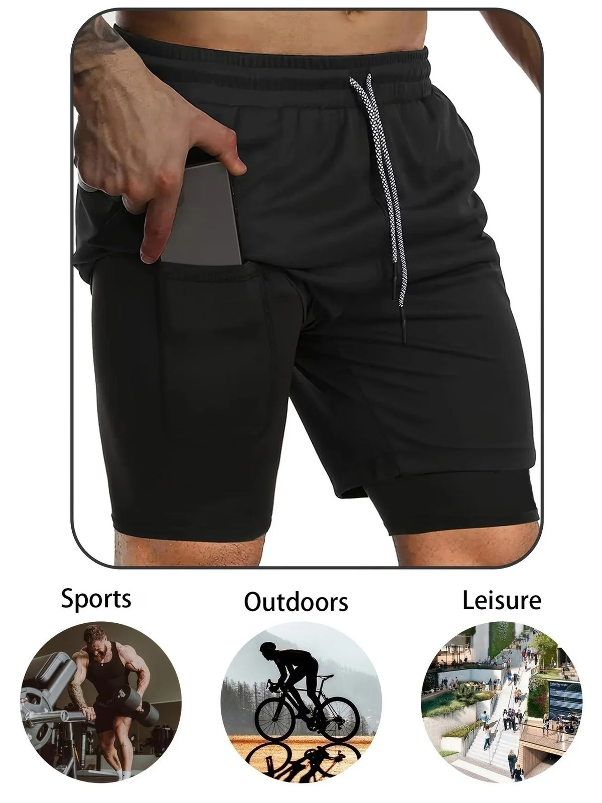 Men's 2-Piece Athletic Performance Workout Set