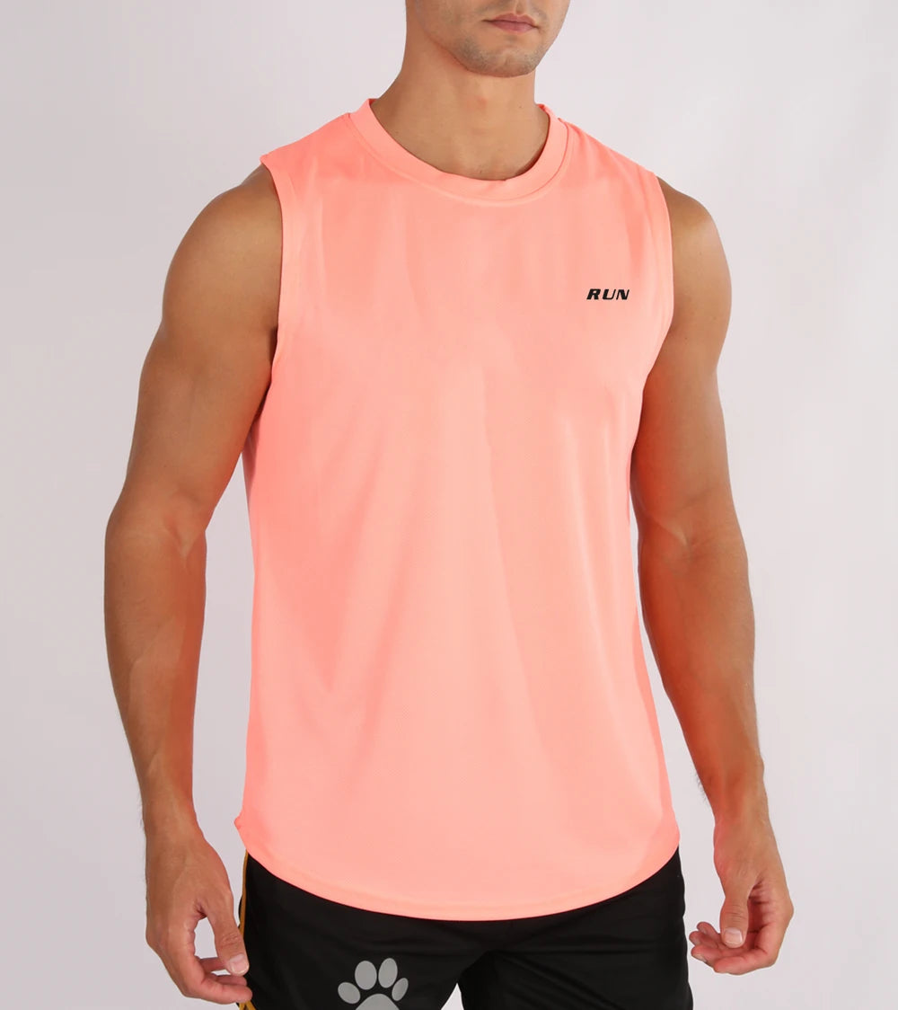 Men's Quick-Dry Sleeveless Training Shirt