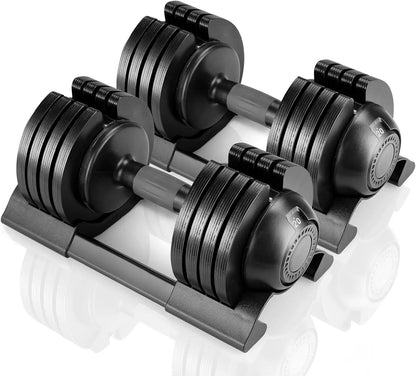 Adjustable Smart Dumbbell Set (10/20/24 kg)