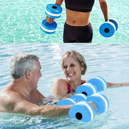 Premium EVA Aquatic Floating Dumbbells