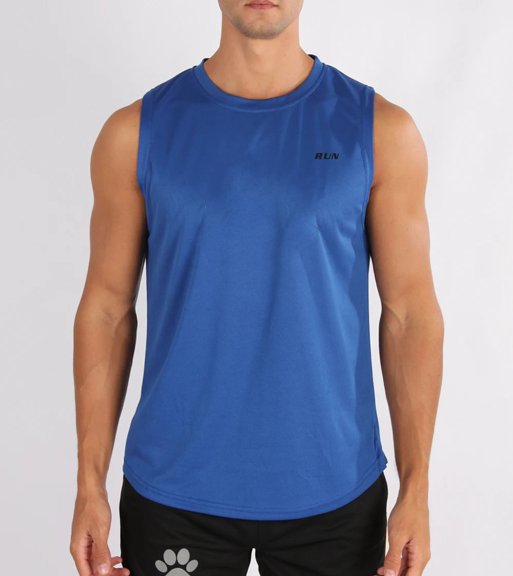 Men's Quick-Dry Sleeveless Training Shirt