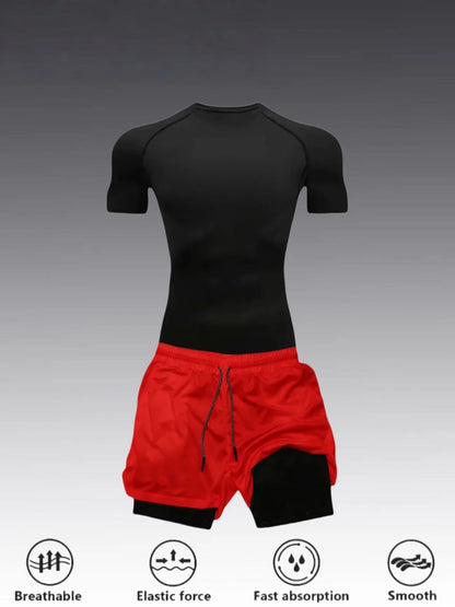 Men's 2-Piece Athletic Performance Workout Set