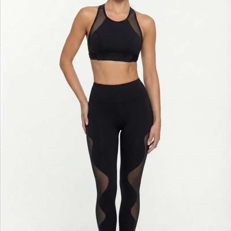Women's 2-Piece Slim-Fit Yoga & Pilates Set