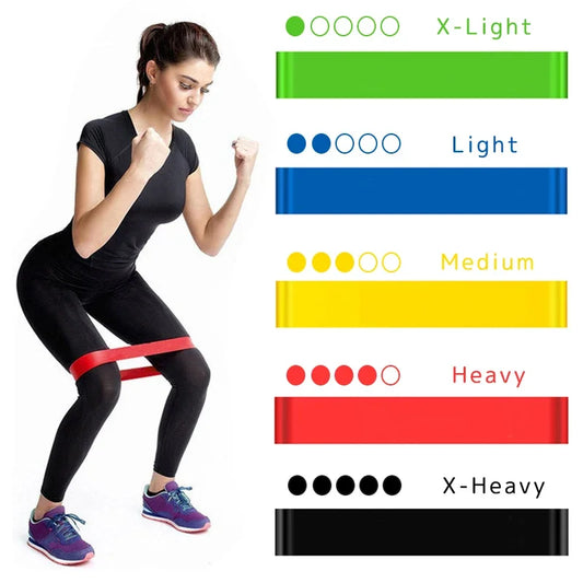 Premium Elastic Fitness Resistance Bands Set