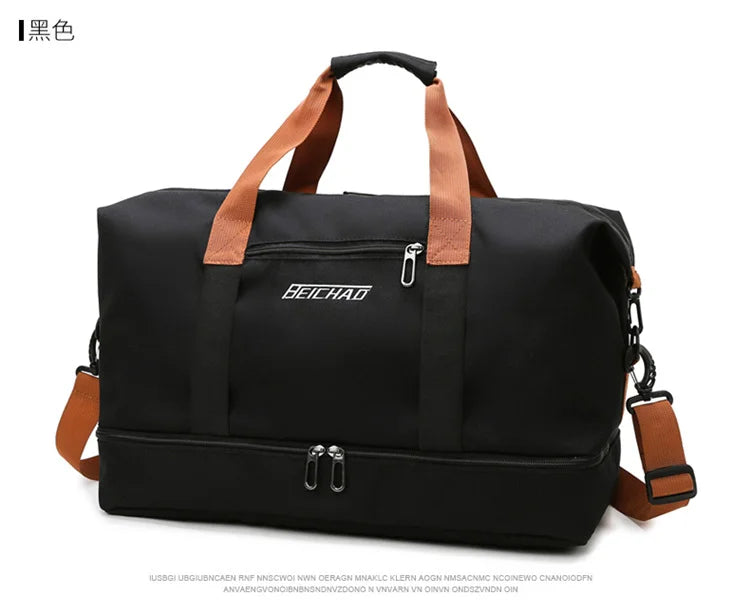 Large Capacity Waterproof Gym Duffle Bag